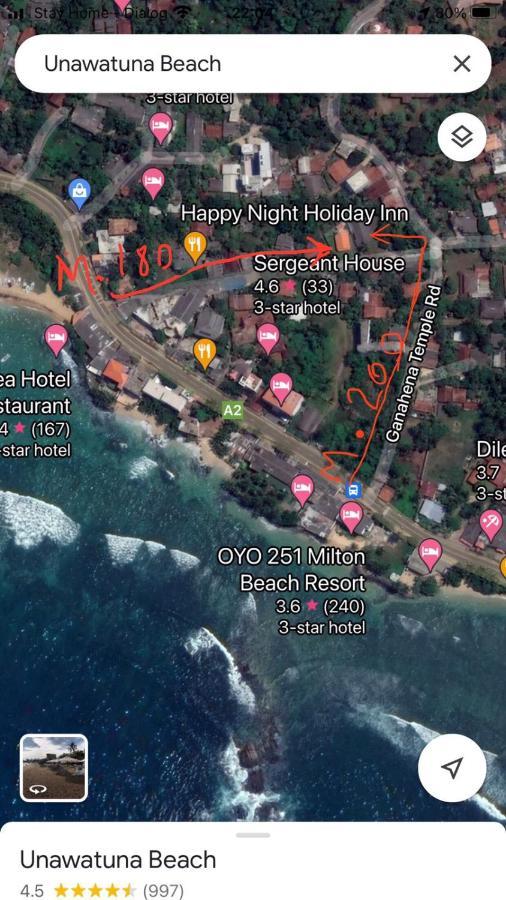 Villa Bubble Sea Unawatuna Zewnętrze zdjęcie